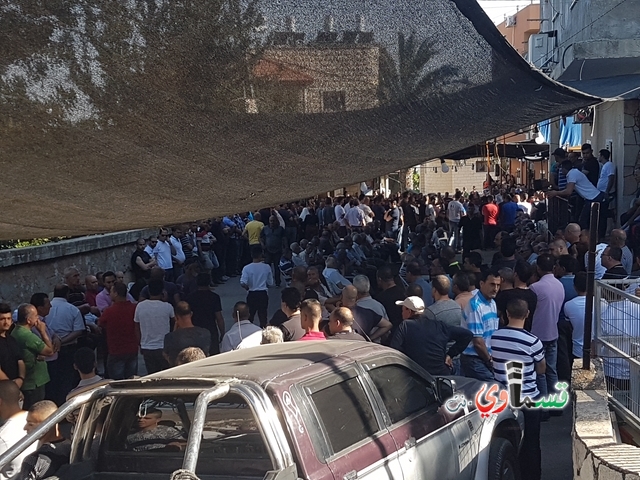 دير الاسد: جماهير غفيرة تودع المرحوم عمر عثمان بعد مصرعه بحادث في ميلانو